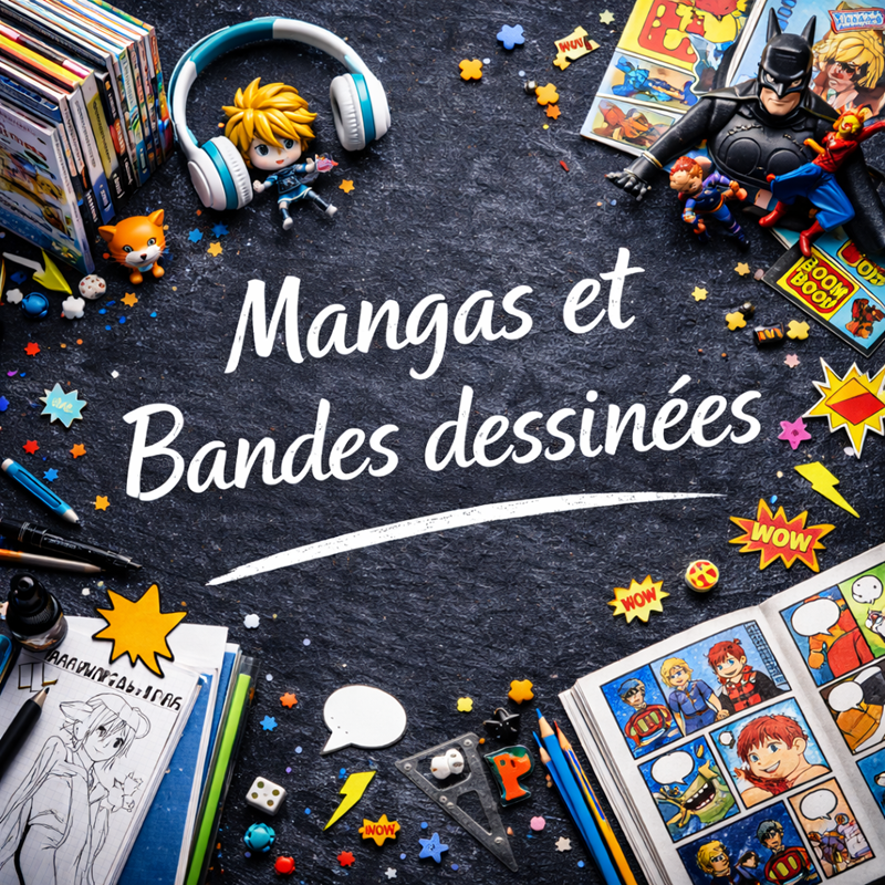 Image Mangas et Bandes dessinées